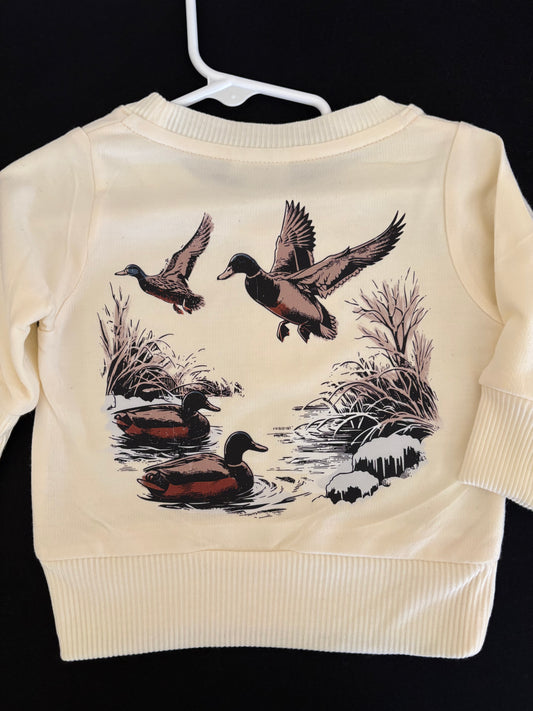 Duck Scene Pullover