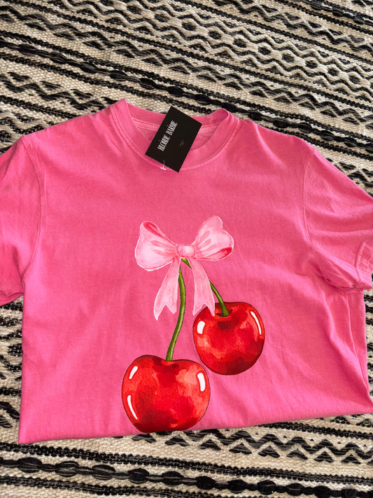 Luxe Cherry Tee