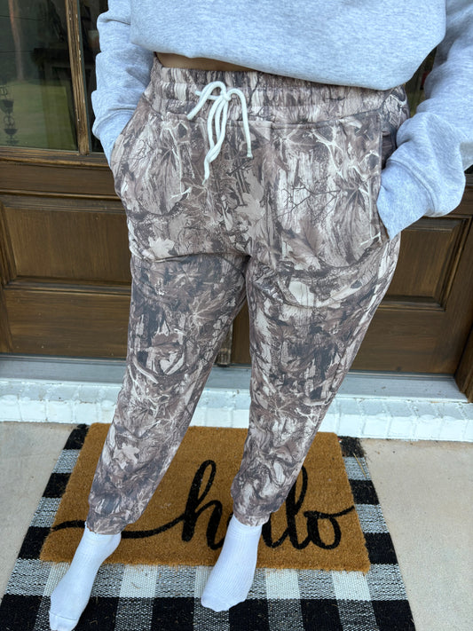 Luxe Camo Joggers