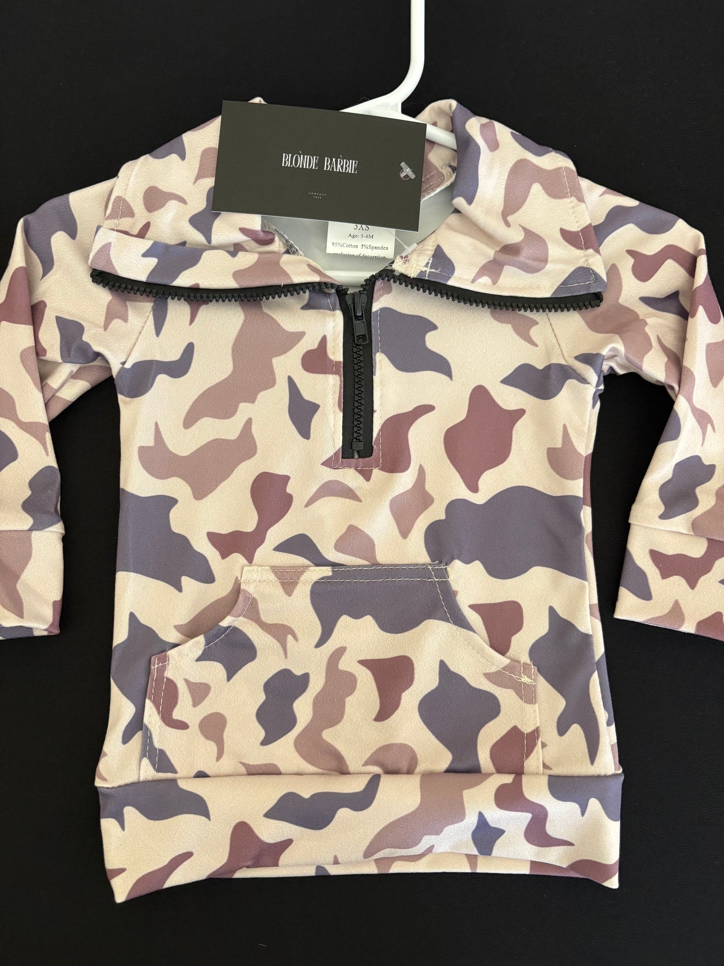 Camo Halfzip