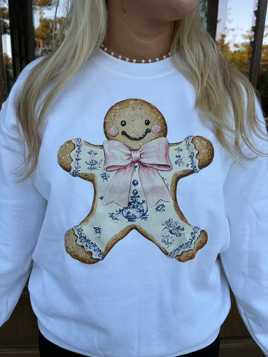 Gingerbread Man Crewneck